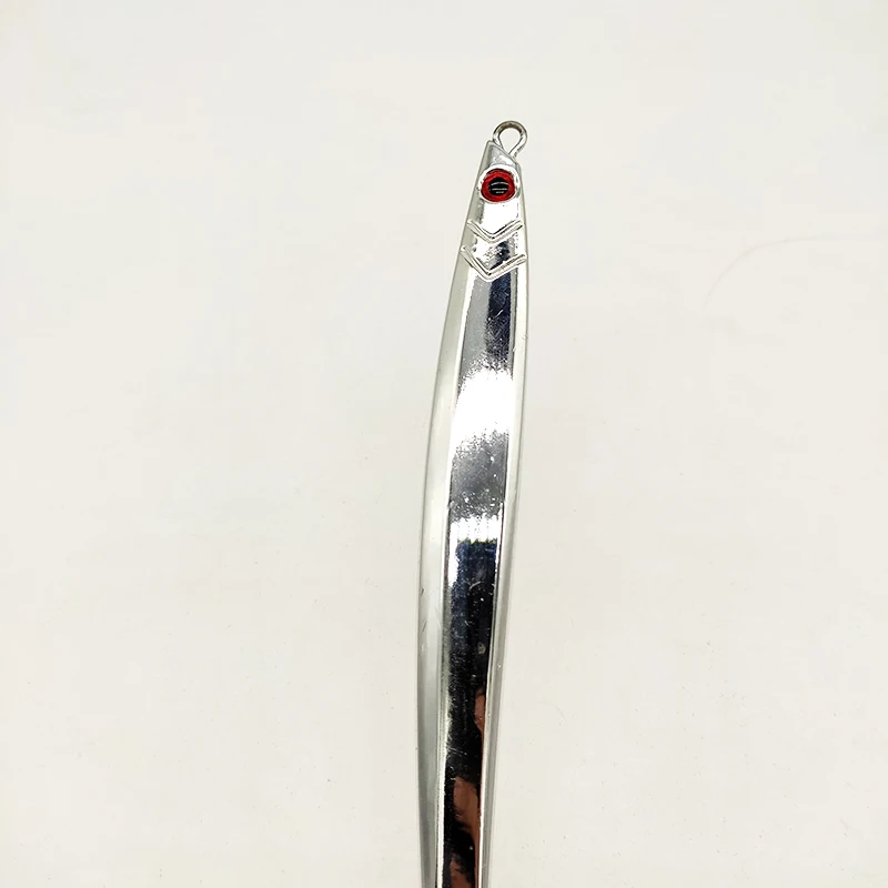 Chrome metal jig plated metal lure slow pitch jigging   saltwater boat fishing