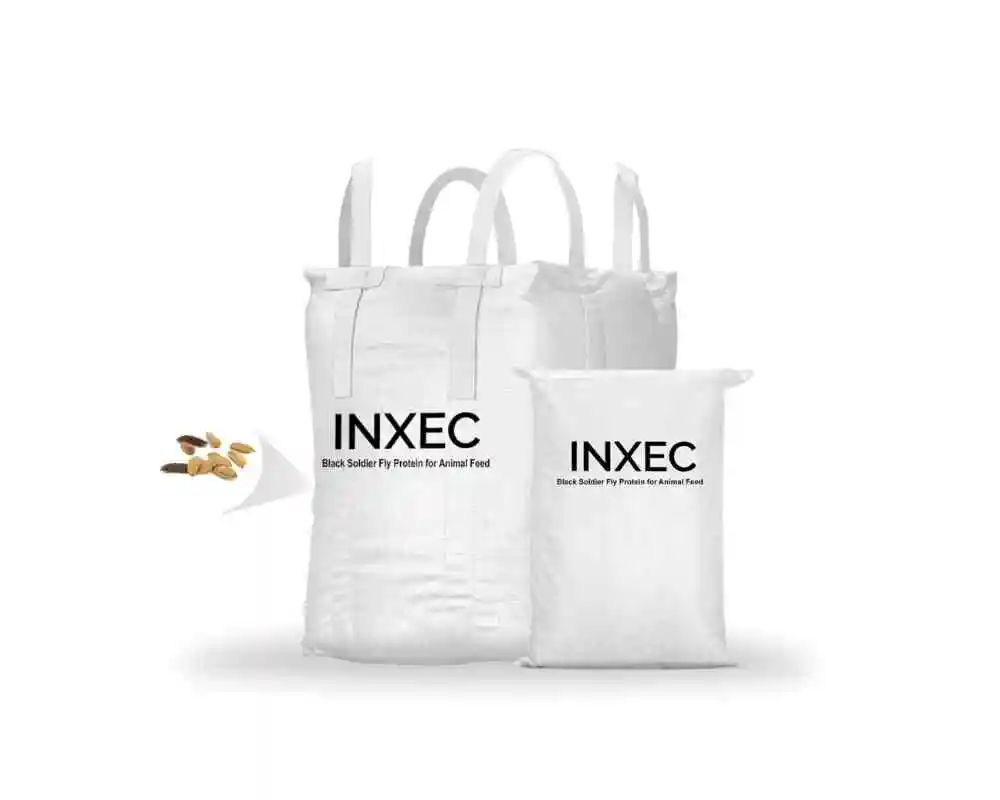 Hot Selling Wholesale Bulk Pack Export High Protein Black Soldier Fly Dried Larvae Animal Fish Pet Chicken Top Feed Grade