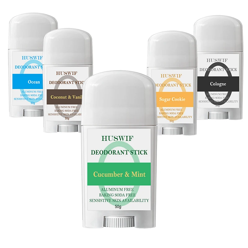 Custom Logo Vegan Organic Men Women Body Deodorant and Antiperspirant Body Refreshing Deodorant Antiperspirant Stick