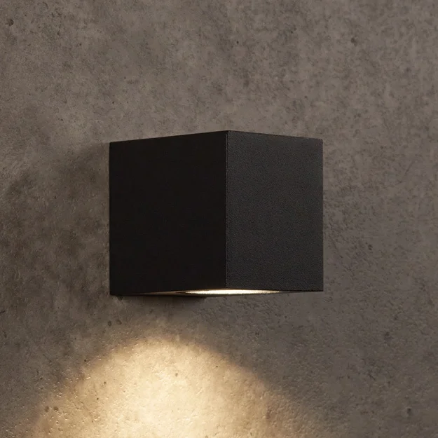 contemporary aluminum waterproof fixed downward gu10 mounted up and down modern outdoor wall light