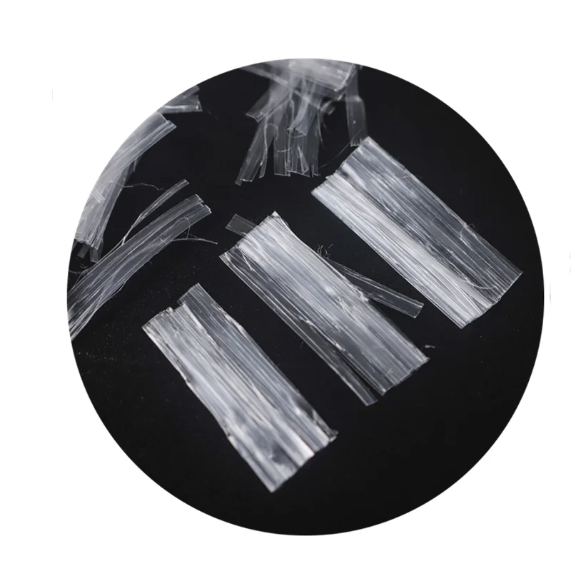 Concrete Fiber Polypropylene Fibrillated 19mm High Strength Synthetic Fibers for Reinforcement