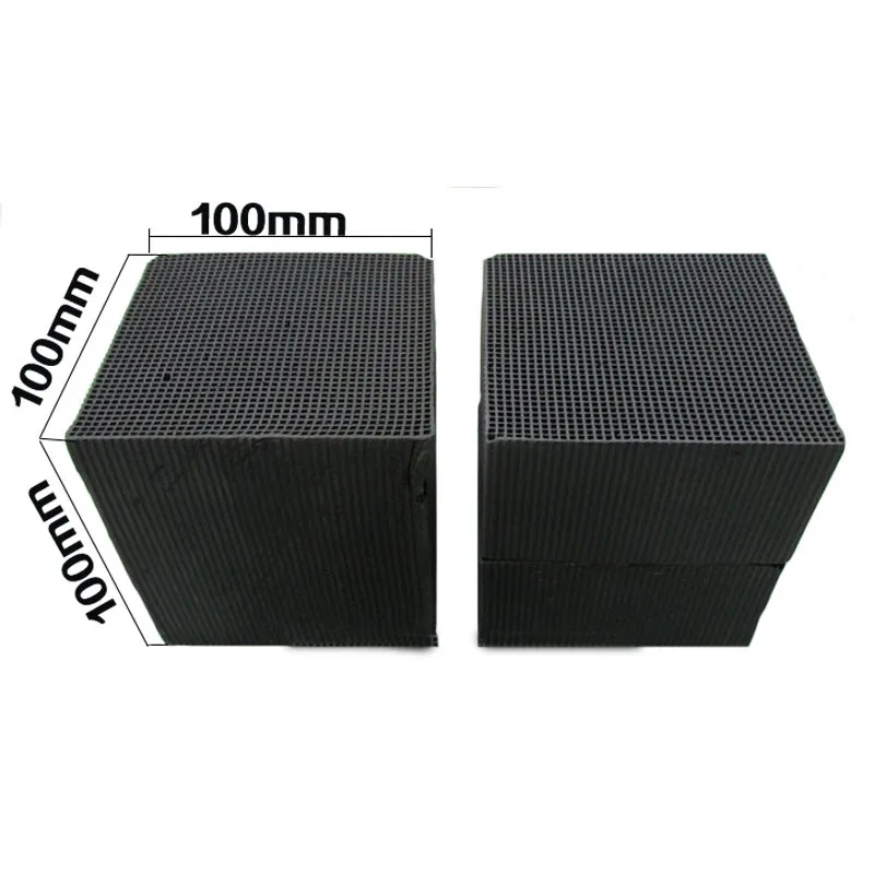 Aquarium Filter Water Purification Honeycomb Activated Carbon Block Tank Aquarium Cleaning Tools