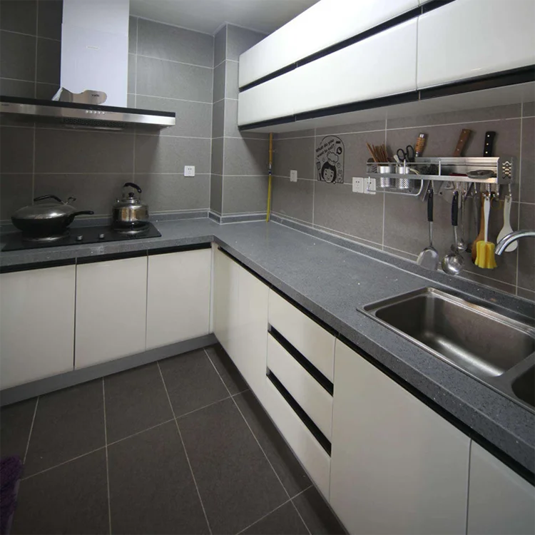 Customized Modern Kitchen Furniture Design High Glossy Lacquer Kitchen Cabinet