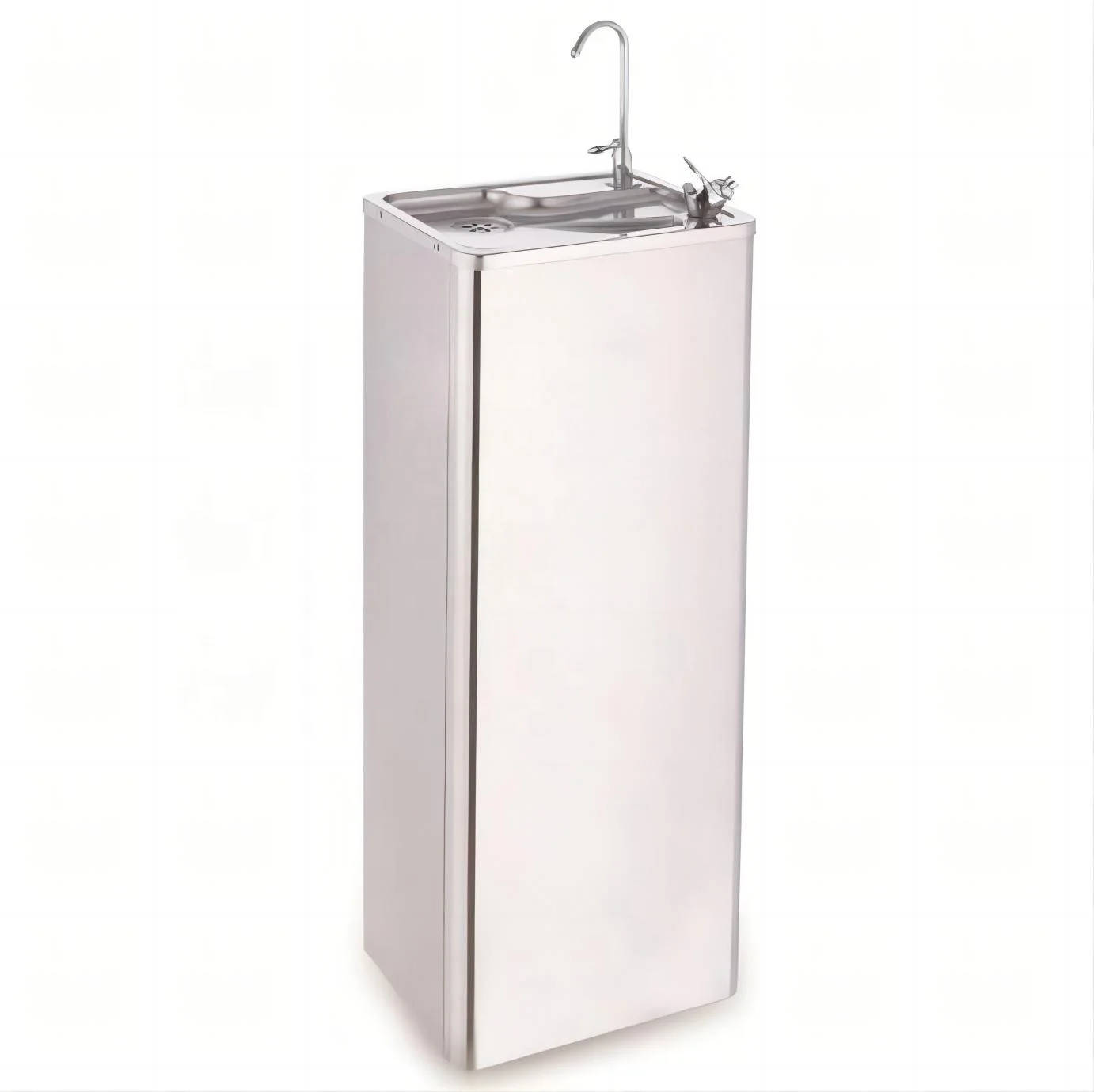 stainless steel  free stand directly water drinking fountain water dispenser water cooler  with  filter for park school Public