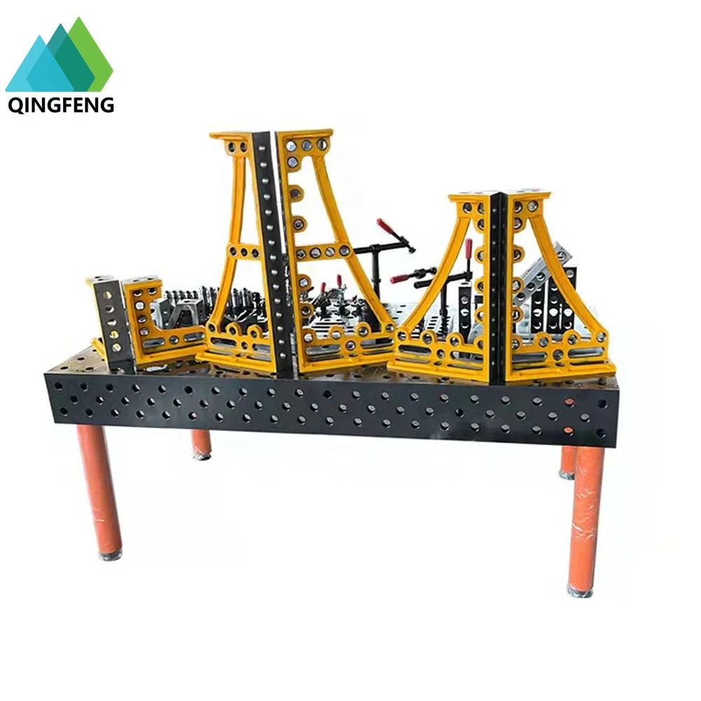Wholesale Q235 Q355 Factory 3D Nitrided Welding Table Fixture Table with Accessories System Welder Table