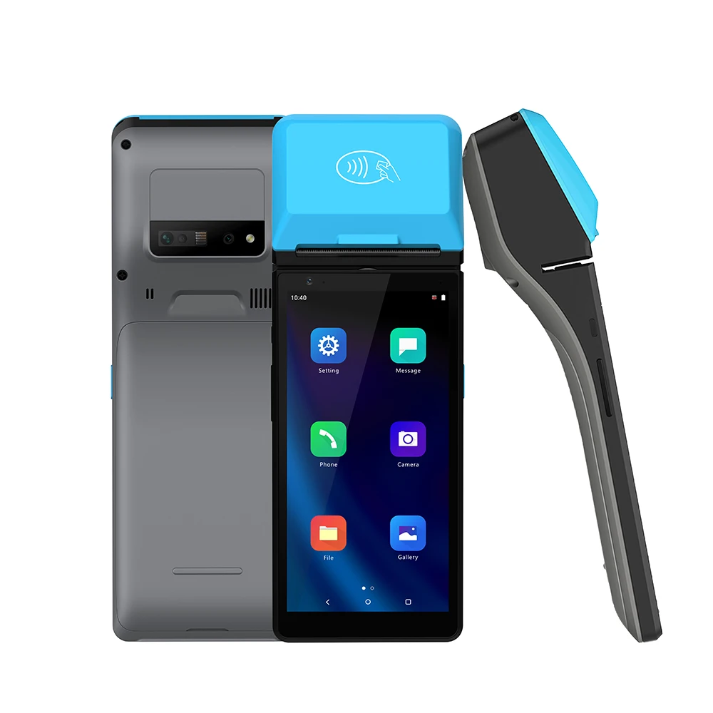 POS Device With 6 Inch Point Capacitive Screen Android POS Machine With Multilingual Printer Z500