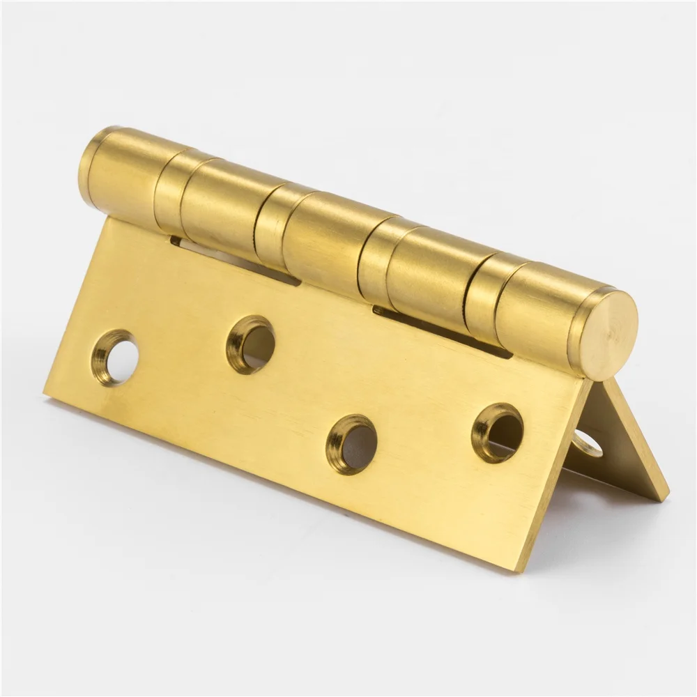 GUIDE Brass Bisagras Stainless Steel Door Hinge Ball Bearing Flush Butt Door Hinge