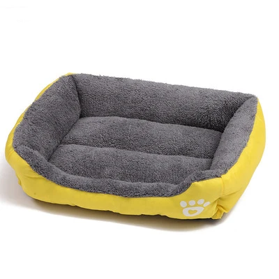 Different yardage custom luxury memory foam pets bed cute cats dogs large fluffy cat dog sofa