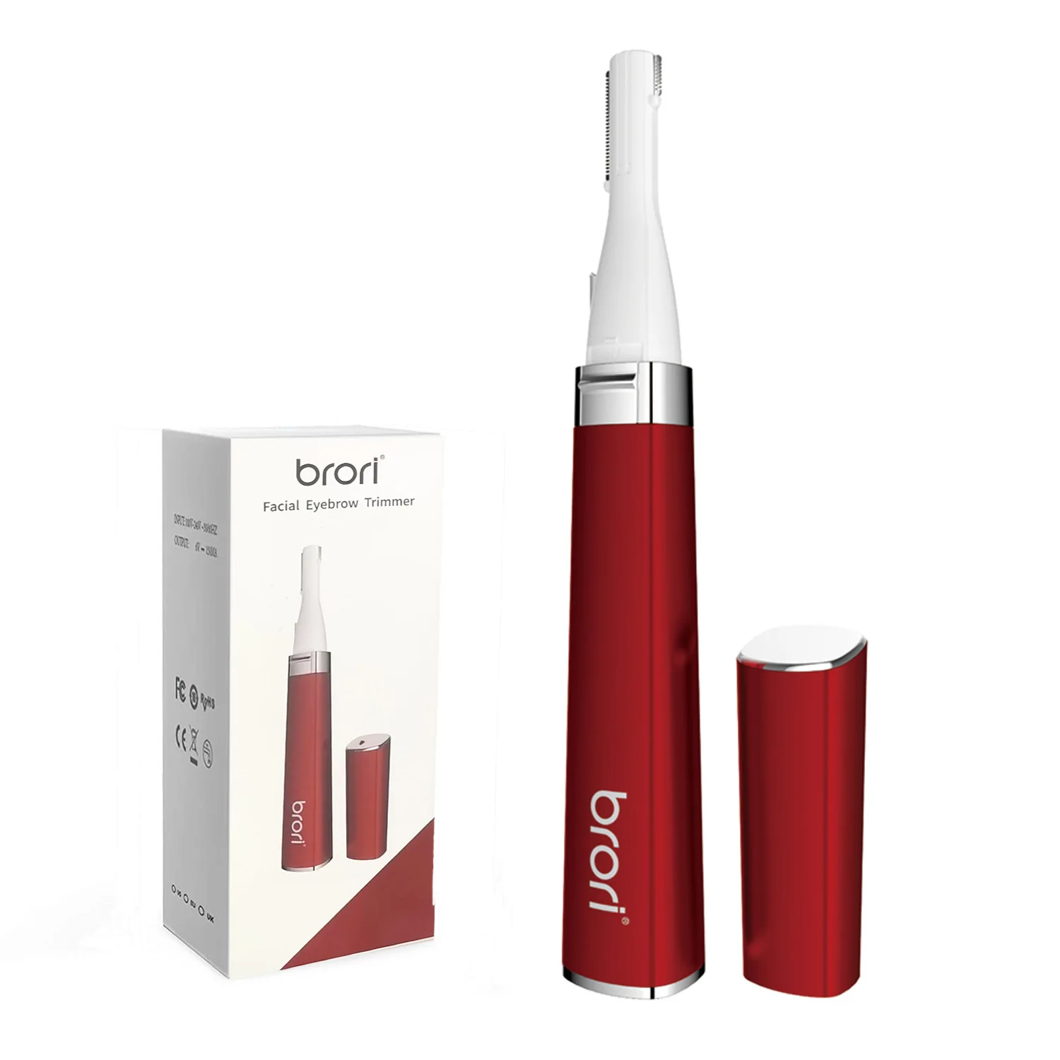 Mini Lady Epilator Makeup Razor Electric Eyebrow Trimmer Facial Hair Removal Shaver for Face Chin Peach Puzz Lips Body Arms Legs