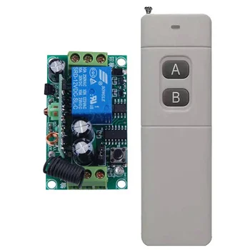 wireless remote control 433mhz dc 12v 1 channel relay remote switch