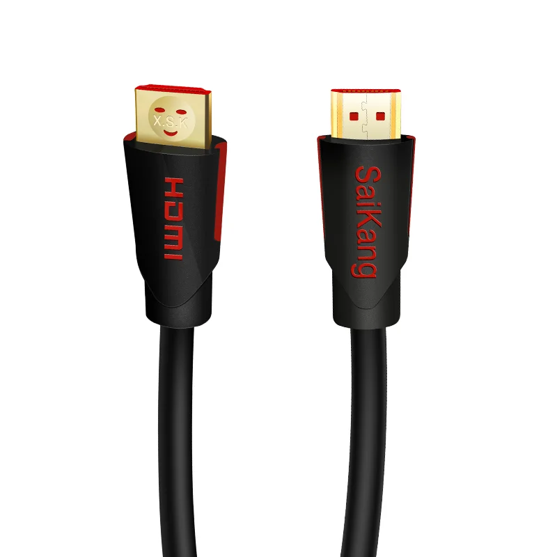  Цветной позолоченный штекер-штекер HDMI к 4K 60 Гц 3D 1080P Стандартный 1 5 м 2 3 10 15 20 0 кабель по заводской