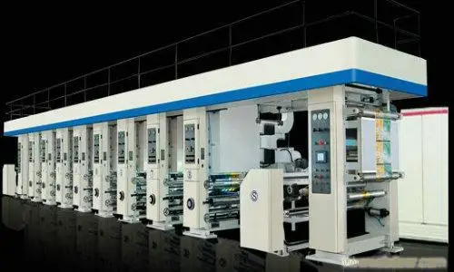 
wholesale price of 2 color 4 color 6 color offset online film gravure shopping bag film printing machine 