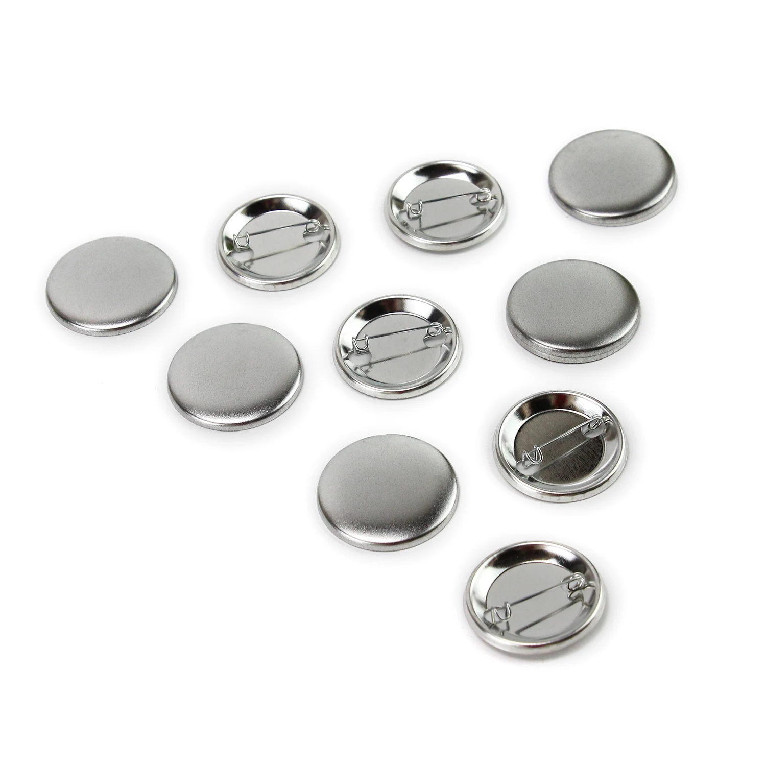 Round Blank Button Badge Wholesale Tin Button Button Tin Badge Raw Material