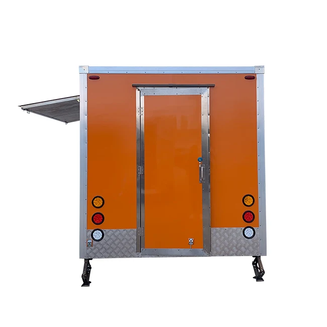 Custom Design Decorating Travel Trailer For Small Car Mobile Salon Truck