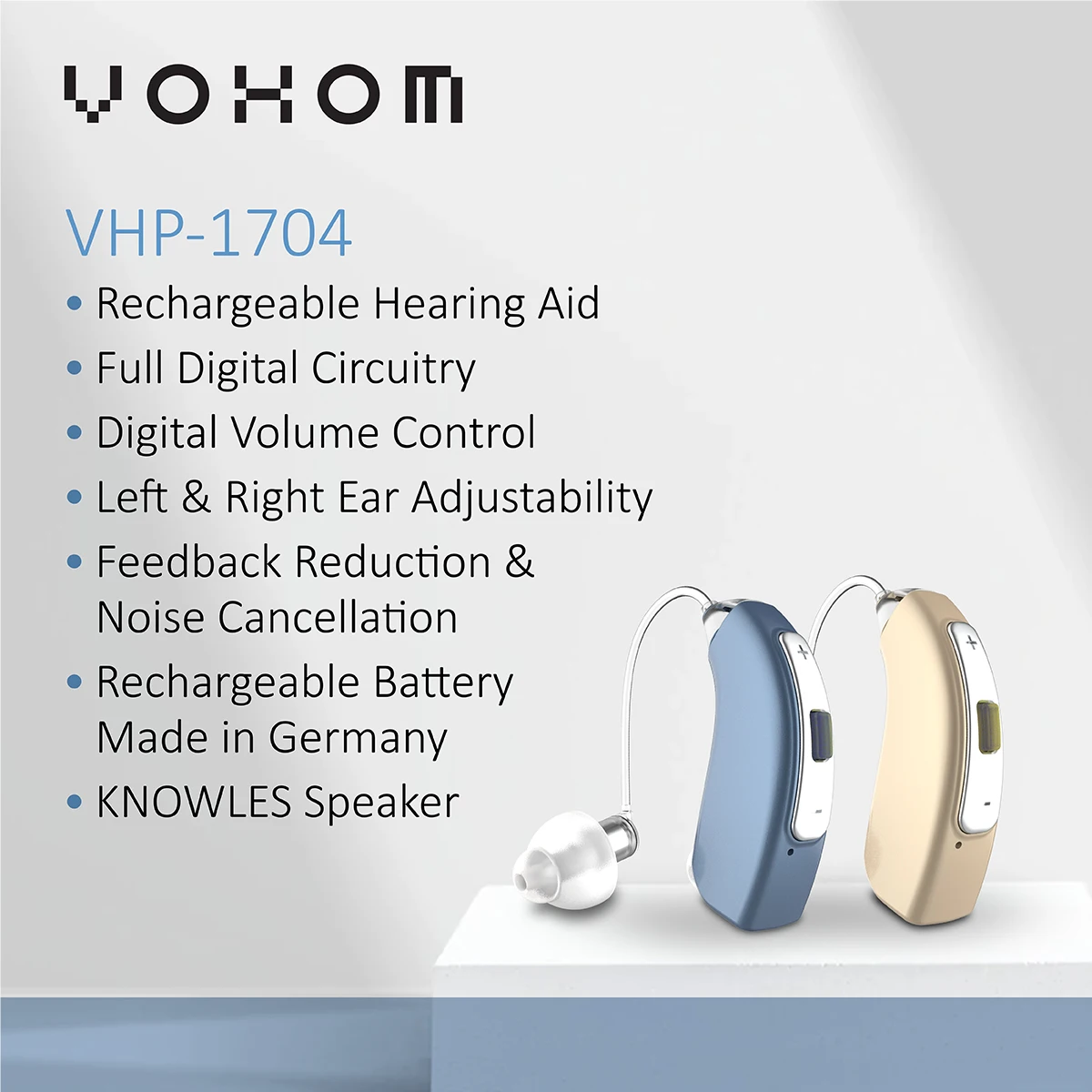 (VHP-1704T) Mini Portable Digital Hearing Aids Factory Direct Sales Sold at Wholesale Prices Cheap Hearing Aid