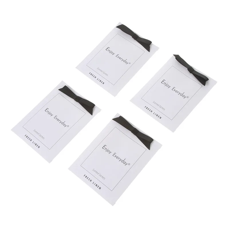 Custom Size Air Freshener Wardrobe Lavender Fragrance Scented Sachets Hanger Paper Sachets Bag