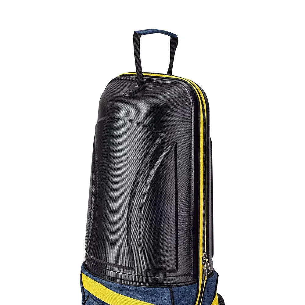 Wheeled golf travel bag case & ABS Hard Case Top Protect Your Clubs Waterproof 1680D Golf Travel Bags for Airlines