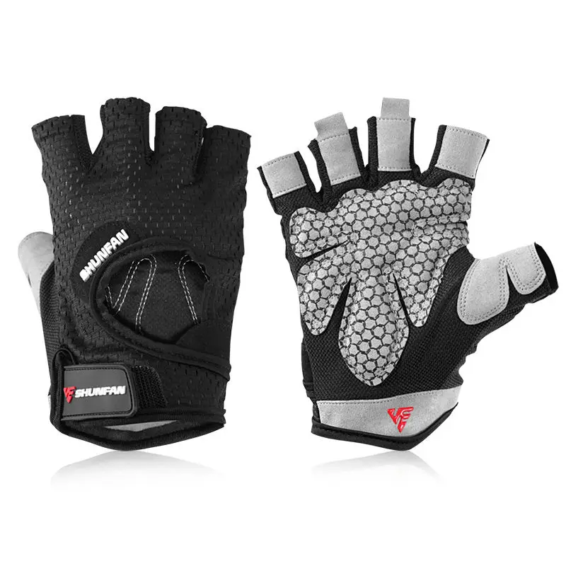 Fitness gloves workout Unisex Anti-slip Half-finger Custom Gym Gloves For Women Men
