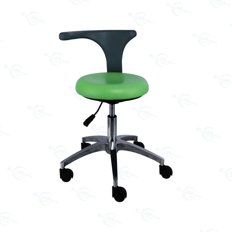 Hospital doctor chair with armrest swivel height adjustable clinic chair with metal base