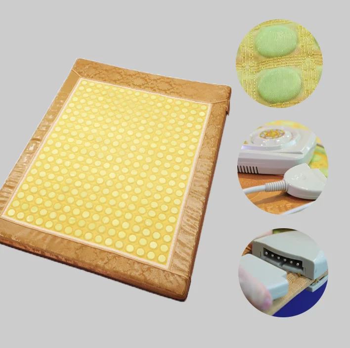 Thermal Stone Far Infrared Mat Korea Tourmaline Mattress Pad warm therapy bed mattress