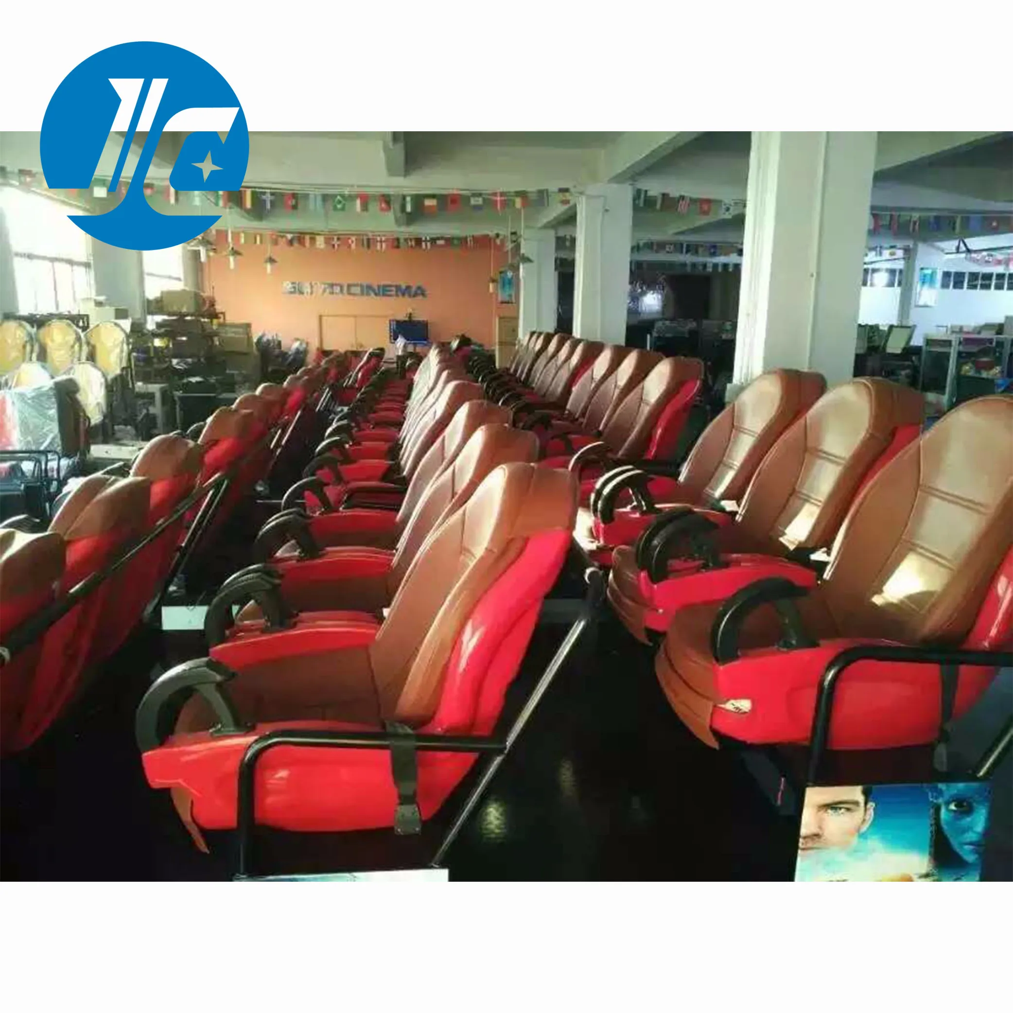 Fire Effect 5D Cinema 7D Cinema Roller Coaster