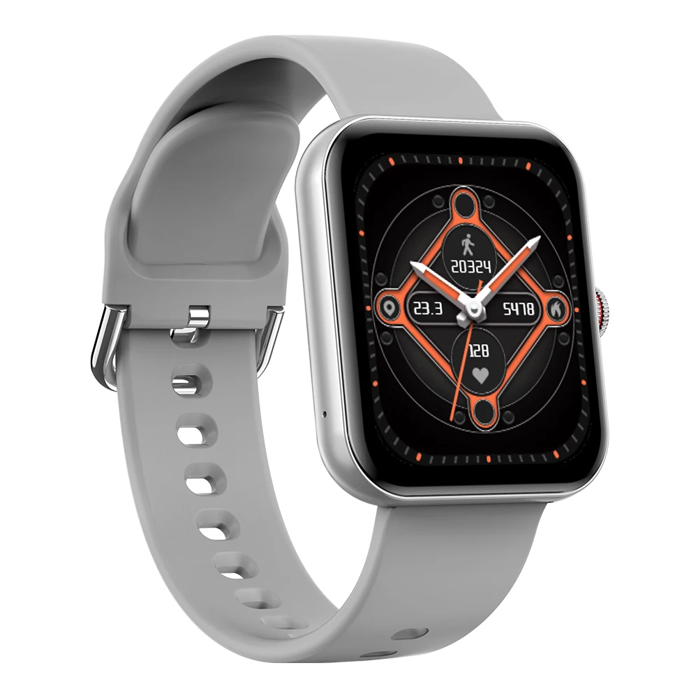 1.69inch IP68 Smart Watch supports smart BT call smart watch 24H blood oxygen heart rate monitoring sports modes