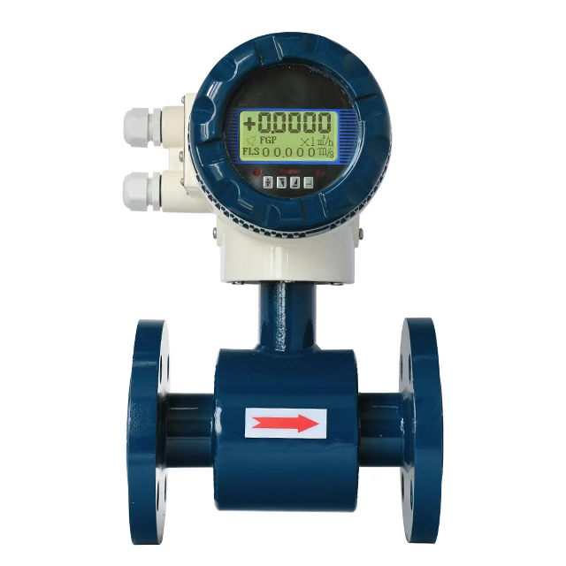 electromagnetic flowmeter Sewage magnetic flow meter water flow meter digital