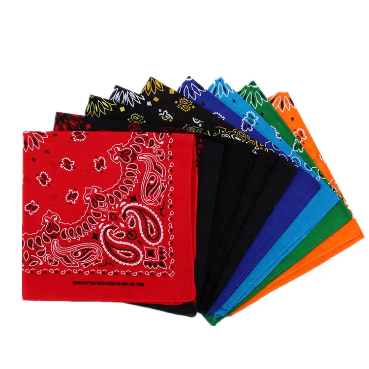 
Unisex headband summer kerchief camouflage biker bandana fabric 