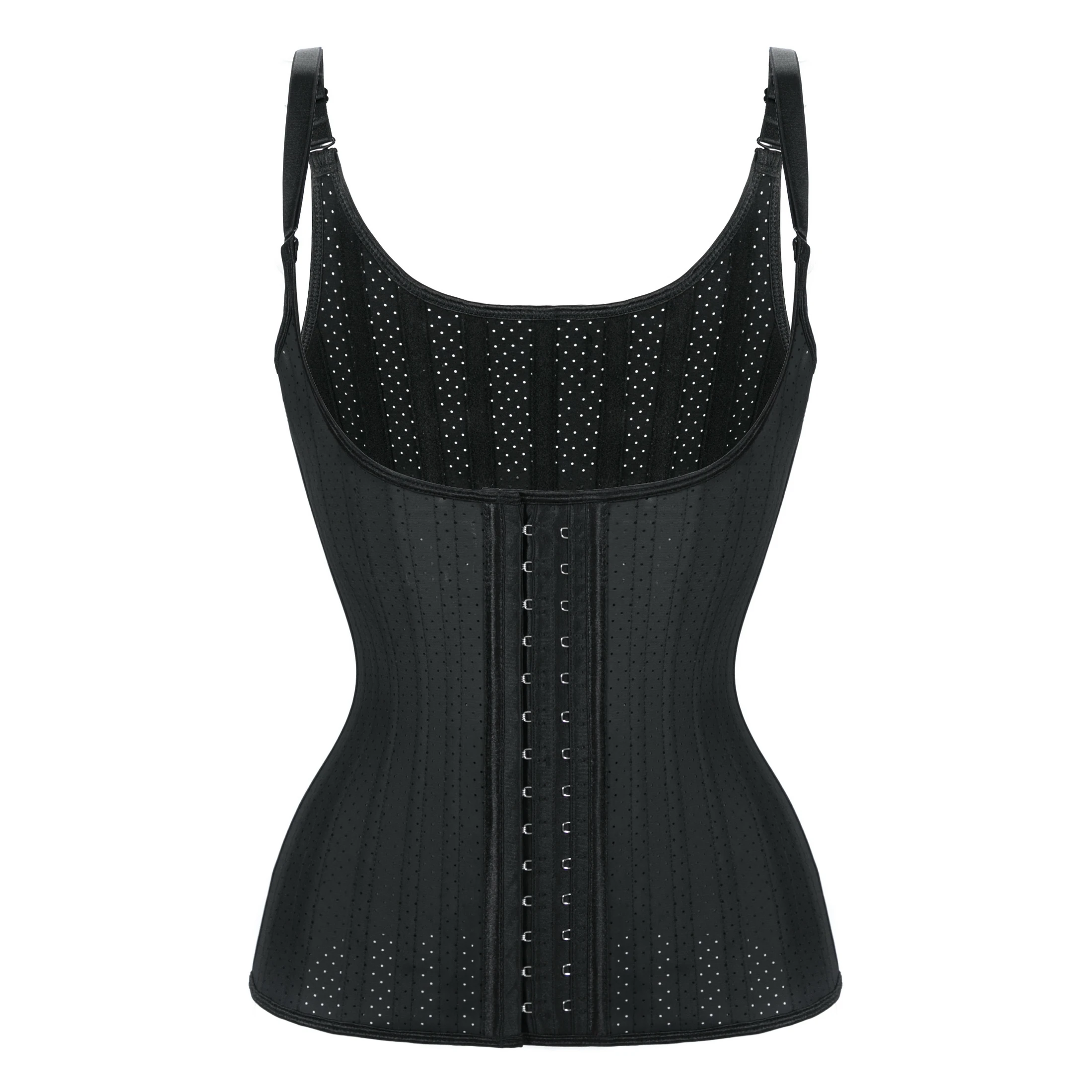 Underbust Corset Waist Cincher 25 Steel Bone Latex Waist Trainer Colombian Latex Waist Trainer