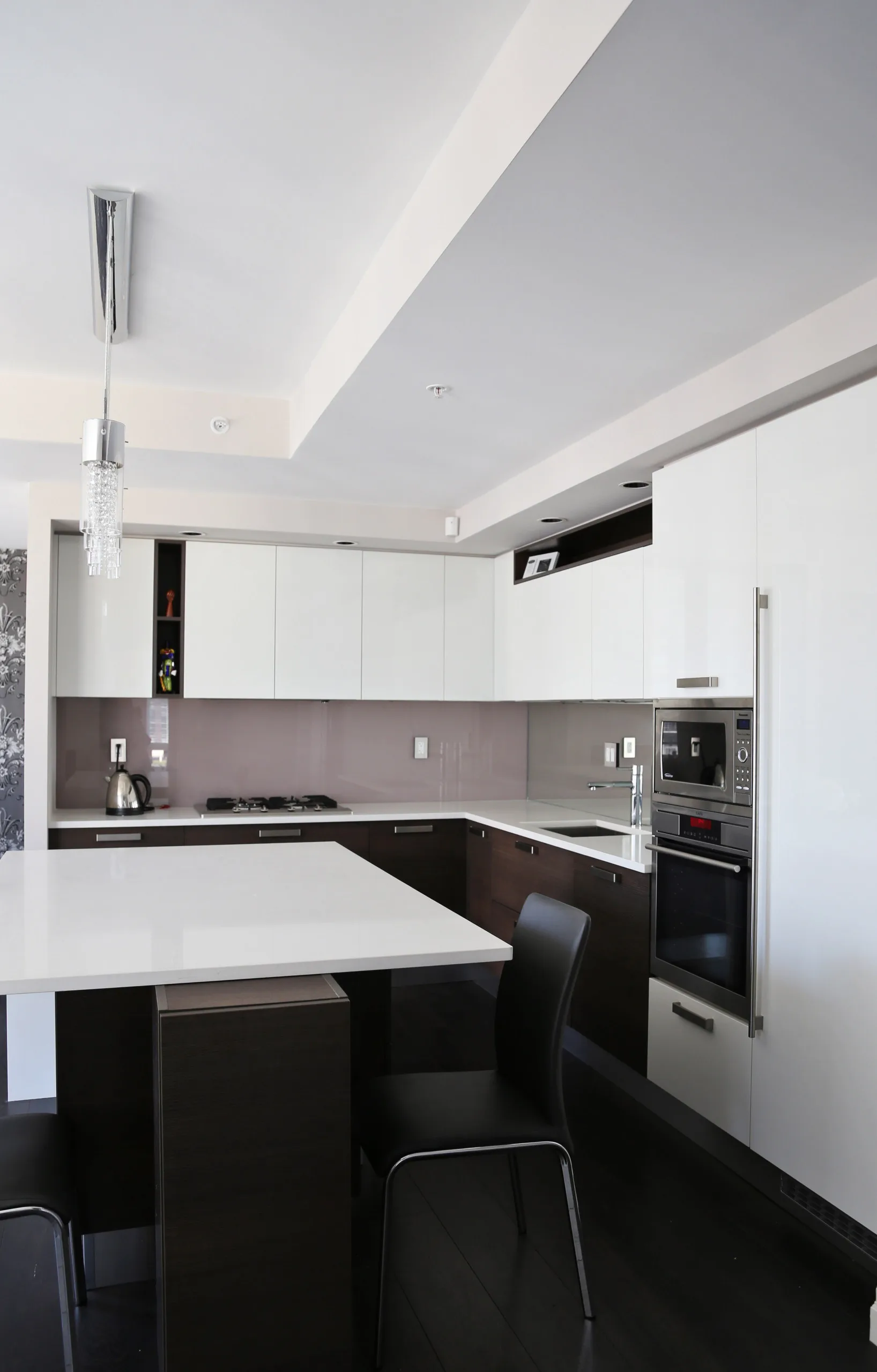 CBMmart split-new customized Kitchen Cabinet factory modular set green fresh, simple, unassuming house apartment kitchen