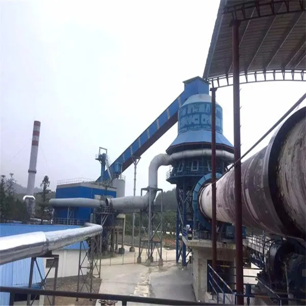 Activated Lime Calcination Process Rotary Kiln Limestone Production Line