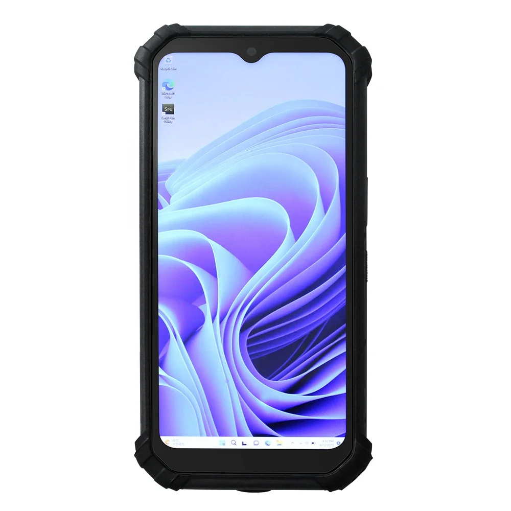 6.5inch Handheld rugged Mobile computer For windows 11 with 10 meters read 2D barcode scanner reader 4G LTE  PDA NFC r