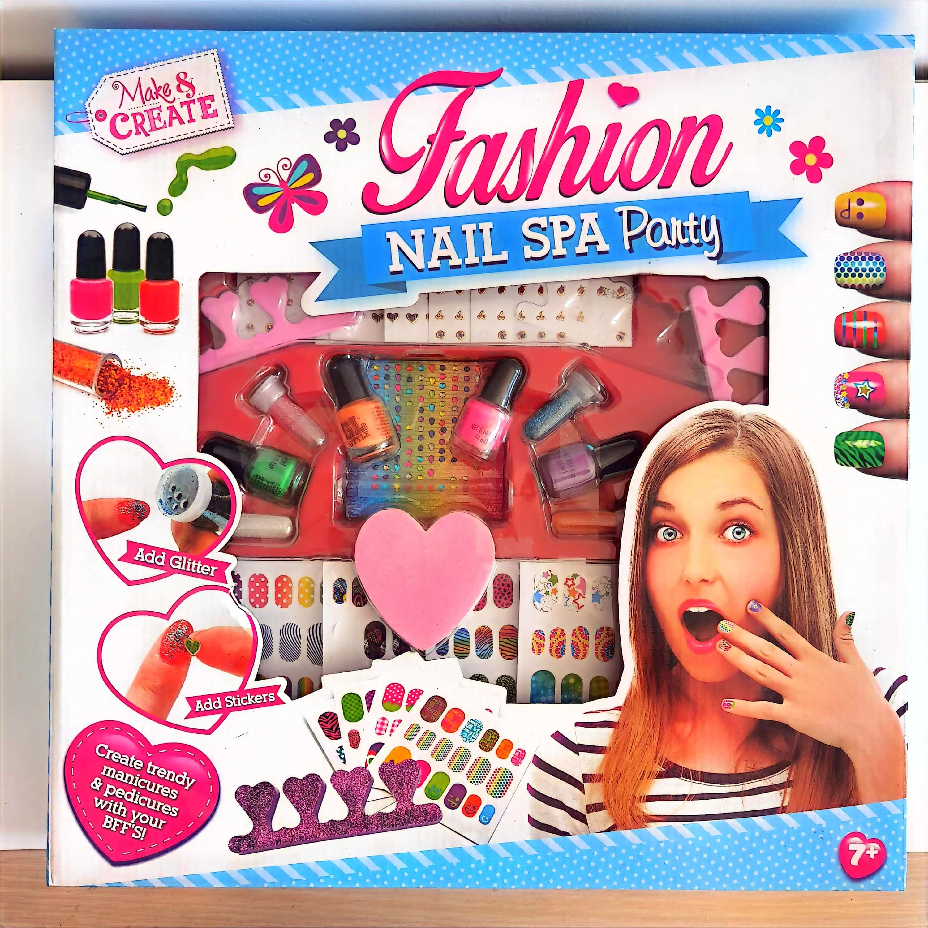 Fashion kids make up kit Beauty Play Set Toy Kid nail arts  New Product Makeup For Girls Kids Make Up Kit Girl