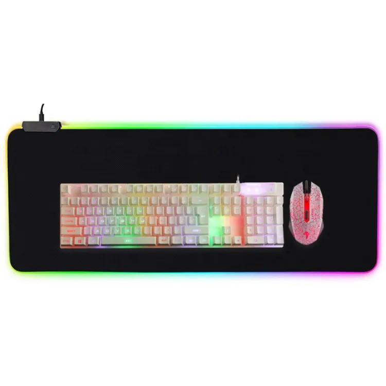 
Новый продукт коврик для мыши RGB с подсветкой переключатель Красочный светодиодный пользовательский коврик для мыши игровой 