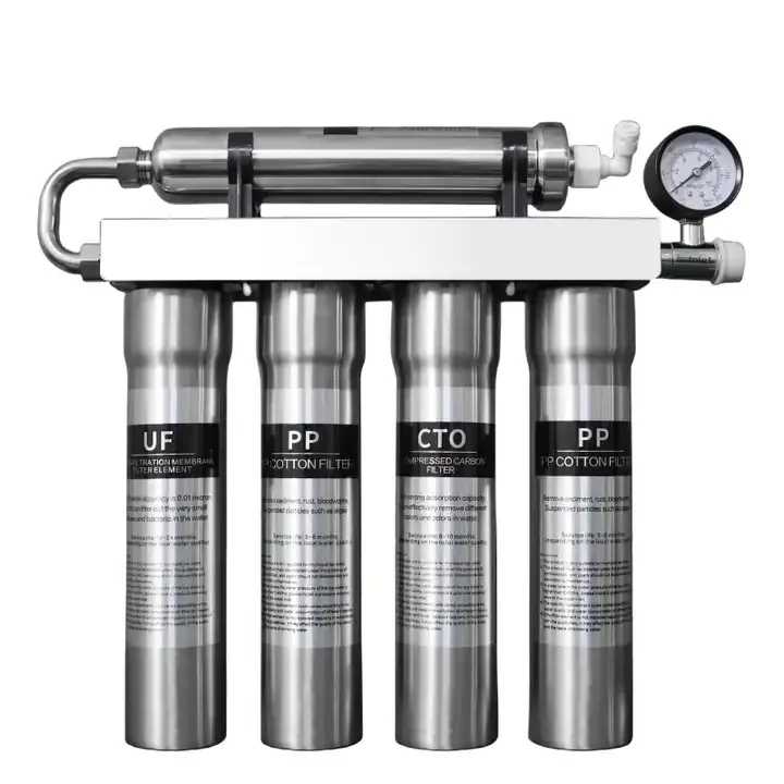 Under Sink Stainless Steel Household UF filtre a eau Ultra Purifiers Water Filter for Home Kitchen