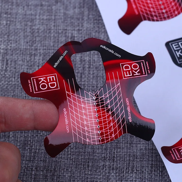 Strong Glue Extra Long Extension Acrylic Nail Forms 300pcs Paper Nail Form with 200g paper