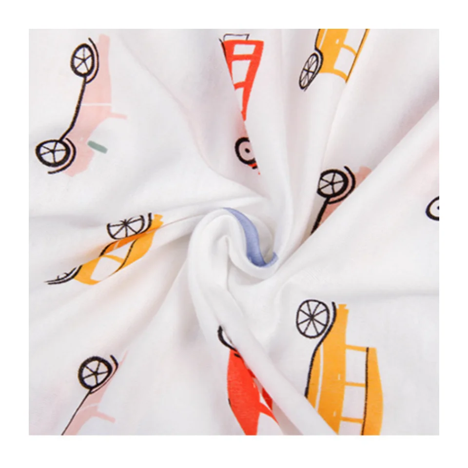 Custom design wholesale competitive price 95% bamboo 5% spandex fabric stretch jersey  fabric for clothing