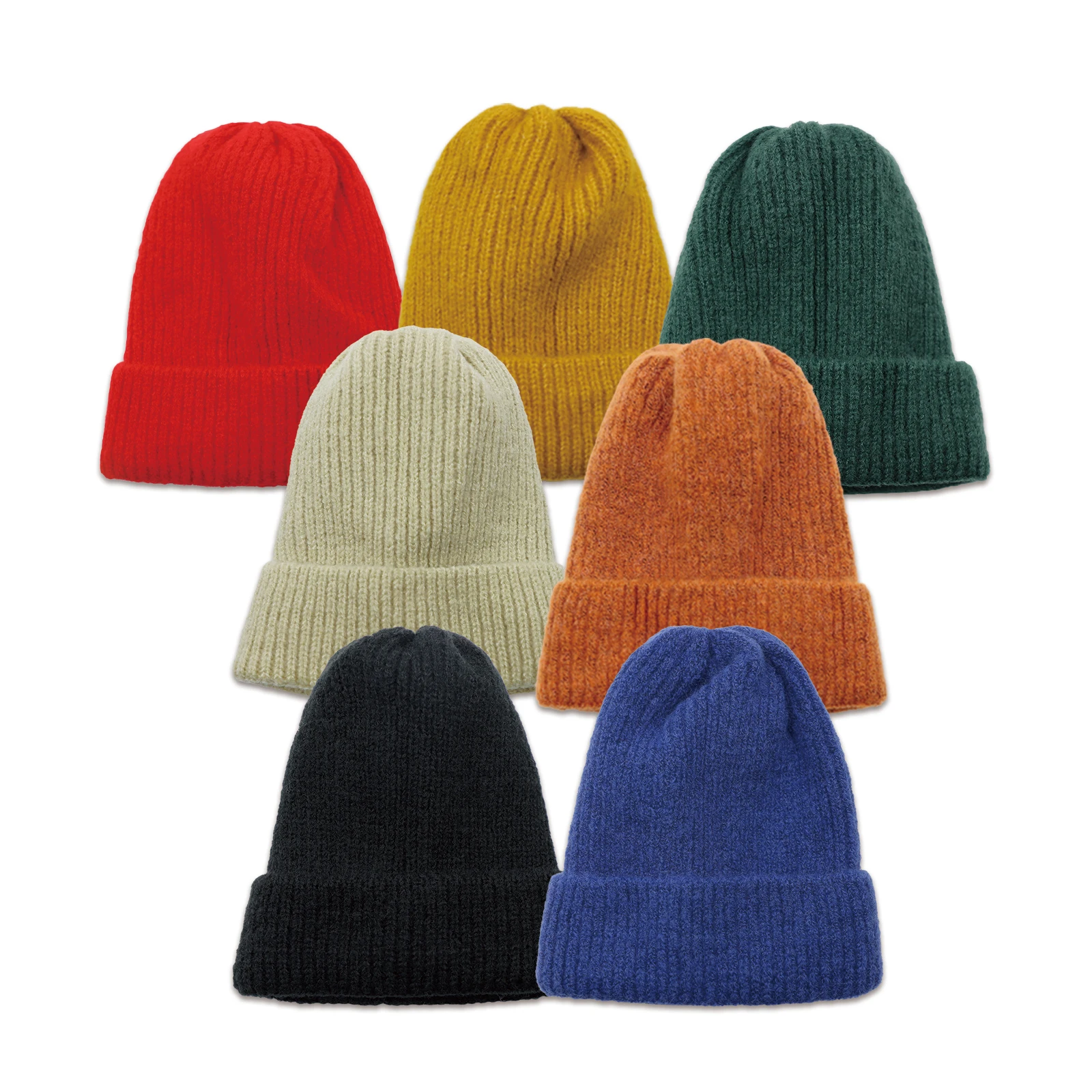 Wholesale high quality custom private label winter baby kids hat children custom beanie knitted