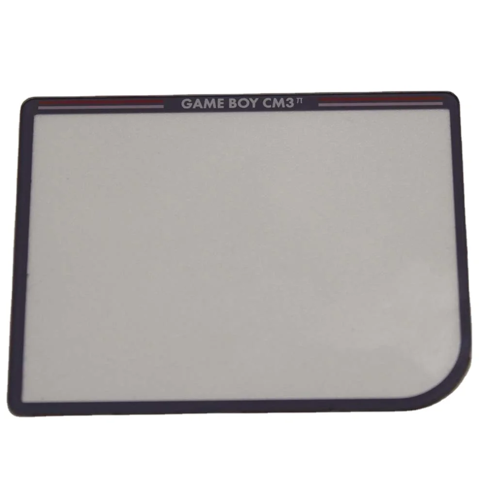 
Customized ultra clear Oval edge silk screen printing tempered glass panel display screen with 3M back adhesive tape 