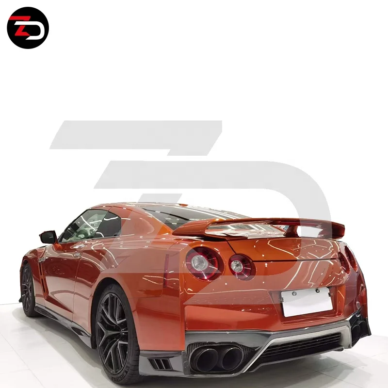 High Fitment Body Kit For 2008-2016 GTR Upgrade to 2017+ Model Front Bumper Main Grill Rear Bumper Hood Lights Side Skirts