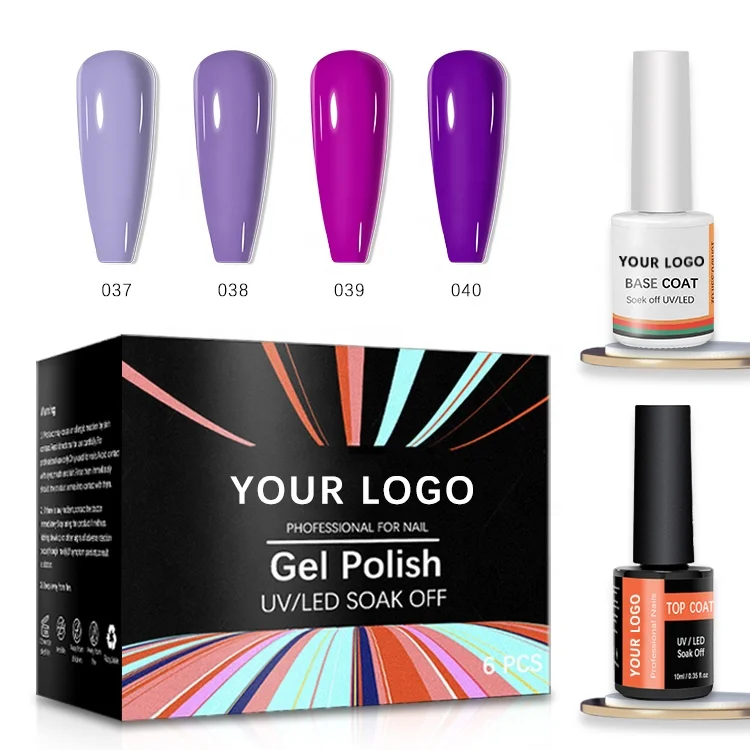 Hot Selling Uv Glue Metallic Paint Varnish Enamel Lacquer Color Set Cheap Hema Free Solid Gel Polish Wholesale Nail Supplies