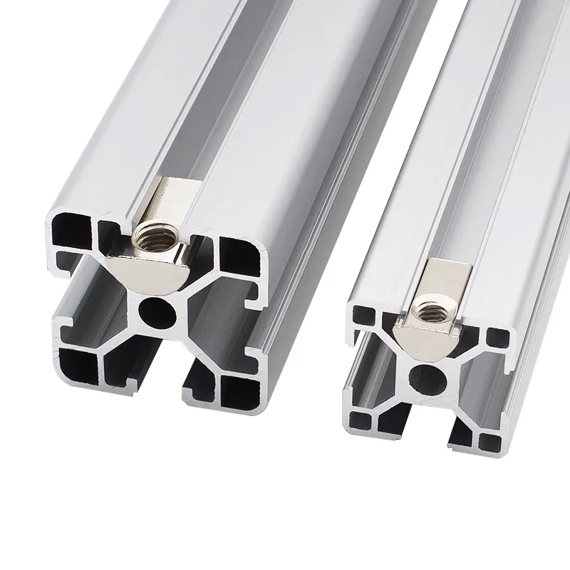 M4 M5 M6 M8 1/4-20 5/16-18 Slot8 Roll in Spring Loaded Ball Elastic Nuts T Slot Nut for 40x40 Aluminum Profile