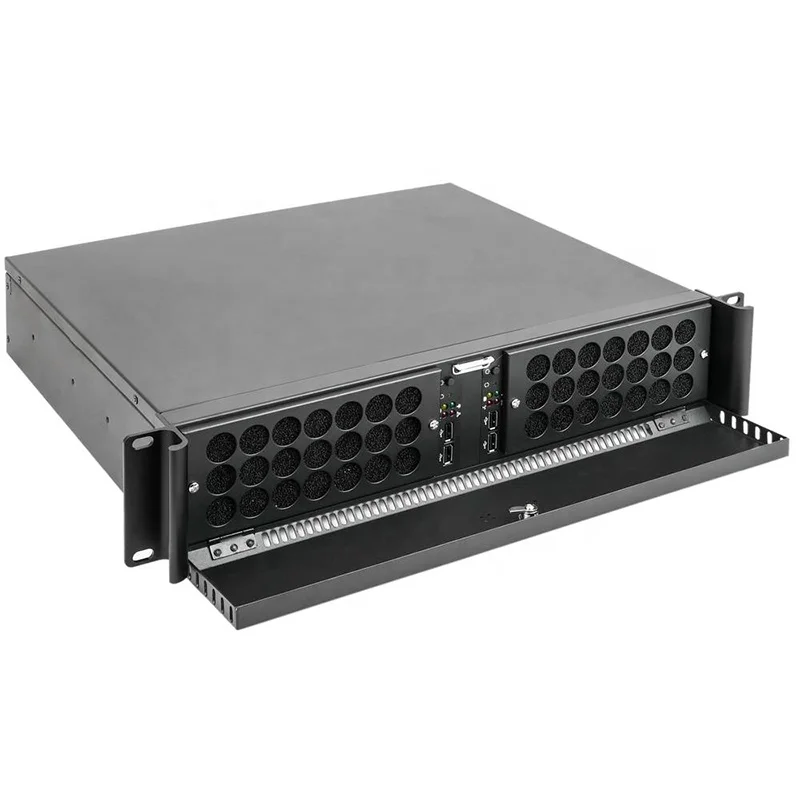 OEM листовые металлические детали алюминиевый электронный металлический корпус настенный на заказ 1U 2U 3U 4U 5U Монтажная стойка серверное шасси