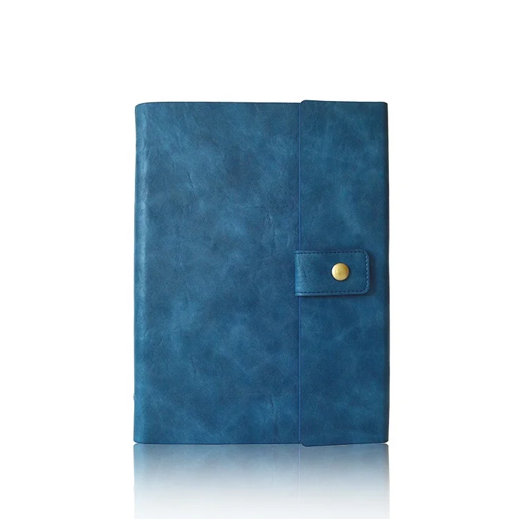 2025 Custom Agenda Leather Diary Cover Notebook A5 Loose Leaf School Planner with Logo Hardcover Style Students Professionals