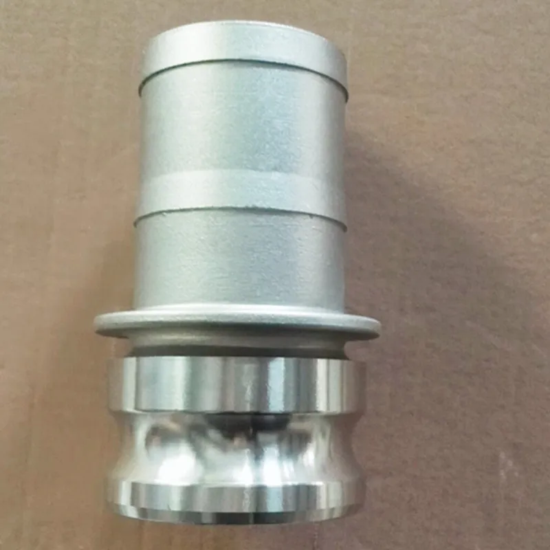 E Type Camlock Coupling Stainless Steel Pipe Fittings Quick Connector Male Head NPT Water Application-Made Carbon Steel Brass PP