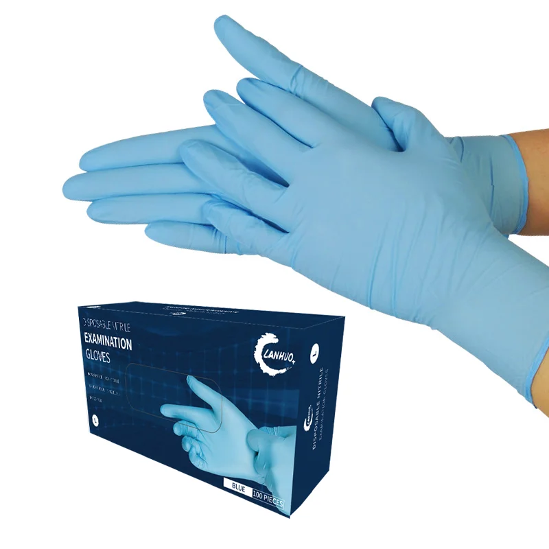 Dutch Spot Nitrile Gloves Powder Free  Gloves Disposable Laboratory Medical Guantes