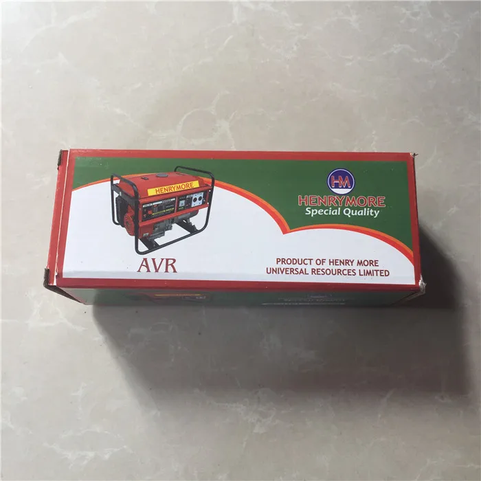 SeaSummer Single Phase Gasoline Automatic Voltage Regulator AVR For Petrol Generator AVR 5KW ALUMINIUM COVER