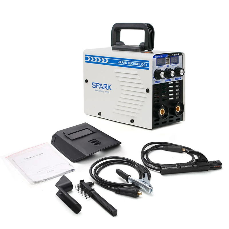 MMA-250 Stick Welders Portable Inverter Manual Arc Welders IGBT MMA Welding Machine 220V