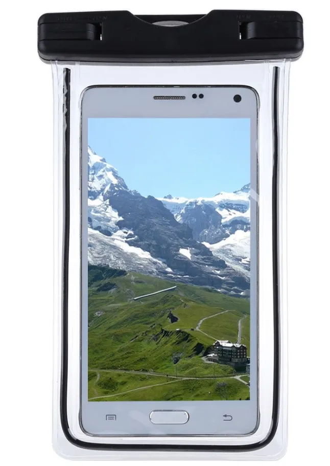 Wholesale pvc waterproof cell phone pouch OEM logo