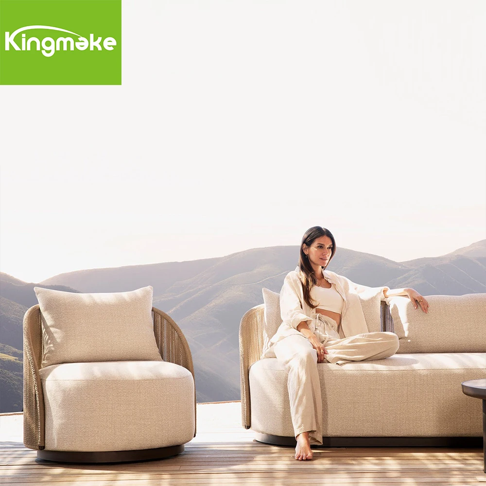 Explosive Model Patio Leisure Balcony Outdoor  Sectional Sofa Set Living Room For Dining Hotel   Pop-Up Garden Furniture